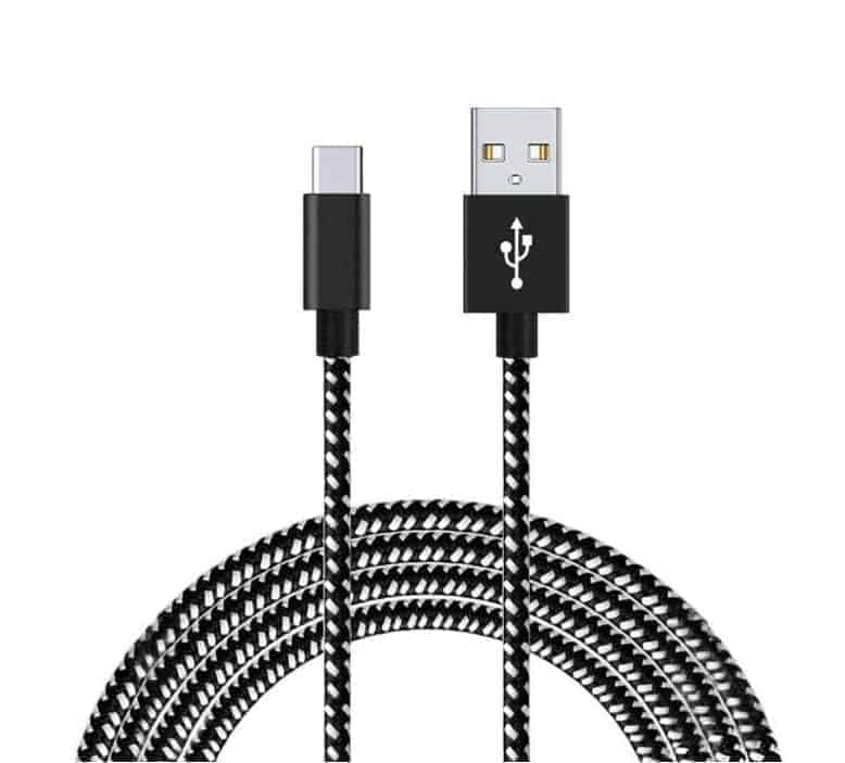 Cable USB -C Nylon Tresse Cable Charge Rapide