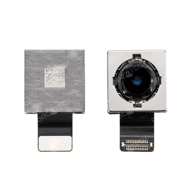 Connecteur de charge noir pour iPhone XR avec micro GSM intégré, permettant une recharge efficace et des communications claires.