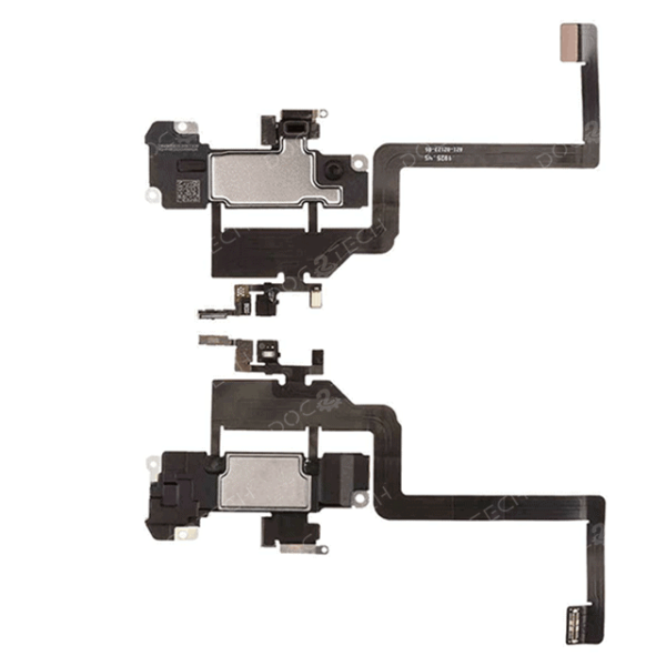 Nappe de remplacement pour iPhone 11 incluant l'écouteur interne, le micro secondaire et le capteur de proximité