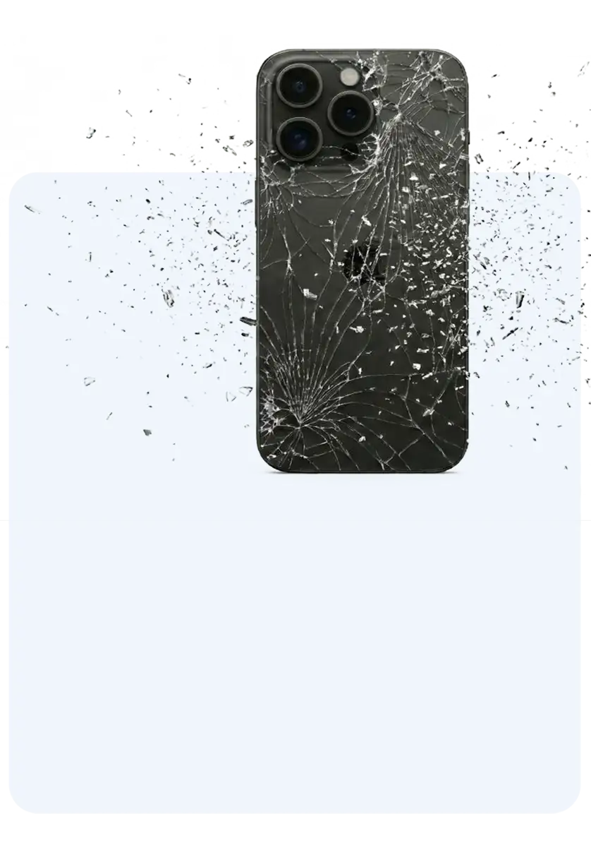 Réparation éco-responsable vitre arrière iPhone tous modèles - Service rapide France.