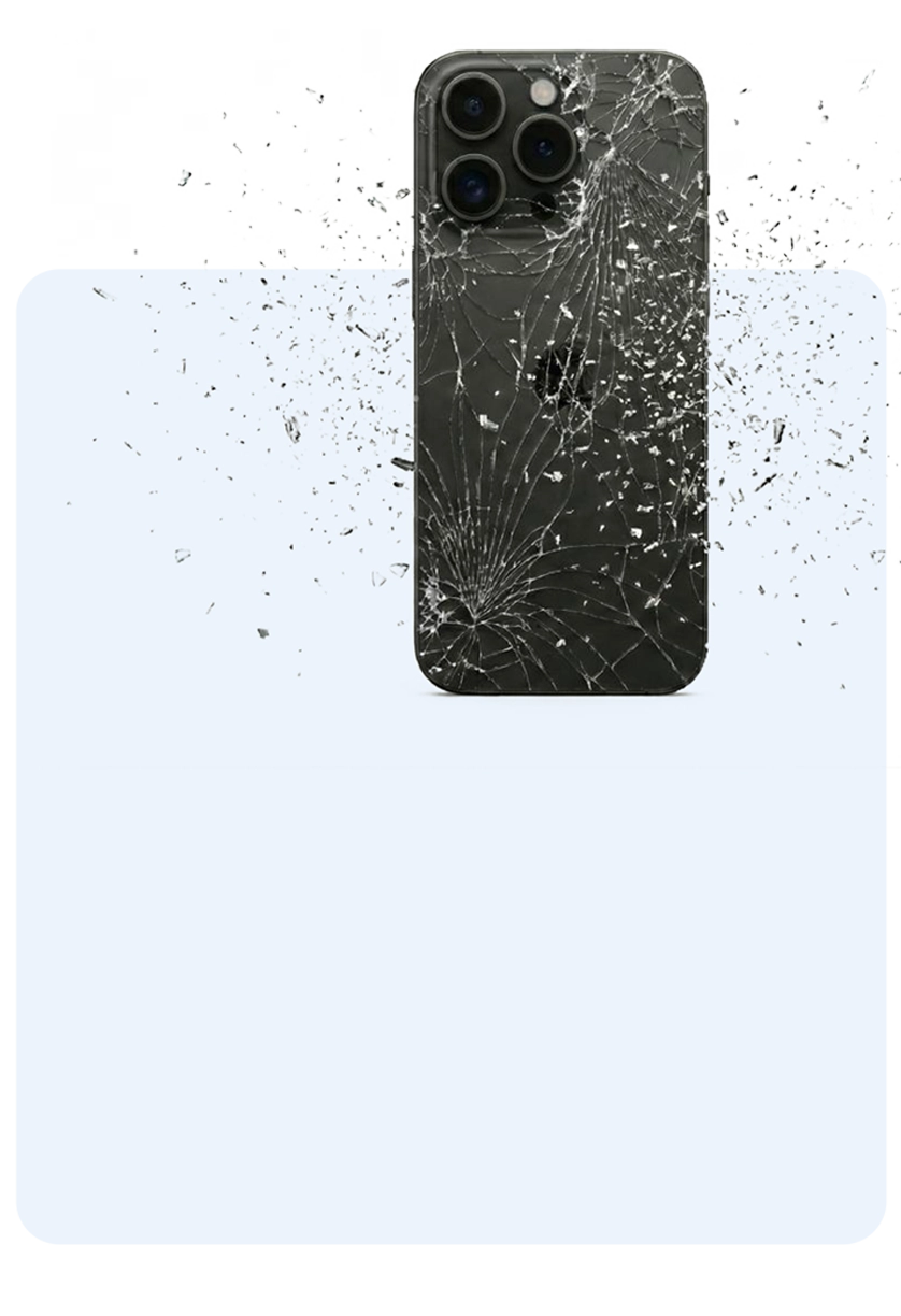 Réparation éco-responsable vitre arrière iPhone tous modèles - Service rapide France.